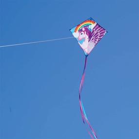 img 3 attached to Pegasus 30 Inch Diamond Kite: Experience Fun and Easy Flying with In the Breeze 3276