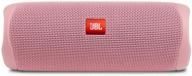 jbl flip 5 водонепроницаемый портативный bluetooth-динамик - розовый (восстановленный) логотип