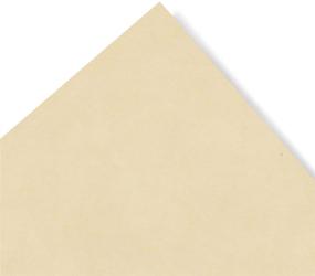 img 1 attached to Материалы для рукоделия Hygloss Craft Parchment Paper Sheets - Дружелюбны к принтеру, 8.5x11 - 30 Листов