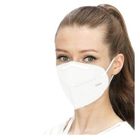 img 2 attached to 🦧 ApePal 5-Layer Disposable KN95 Face Masks with Wide Elastic Ear Loops for Enhanced Safety - Occupational Health & Safety Products