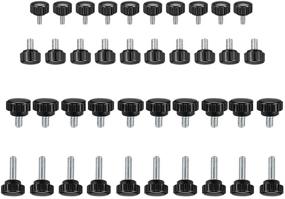 img 4 attached to 🔧 Enhanced Lependor Threaded Knurled Thumbscrew Machinery for Reliable Performance