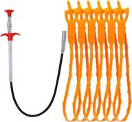 valporia drain clog remover tool set 🚽 - hair drain cleaner sticks & toilet auger kit logo