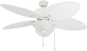 img 4 attached to Prominence Home 80018-01 Solona 52-inch White Ceiling Fan Blade: Efficient and Elegant Cooling Solution