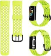 seltureone compatible for fitbit charge 5 band logo