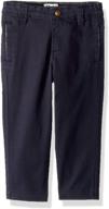 👦 stylish hatley boys' twill khakis: comfortable and trendy pants for all occasions logo