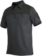 tactical lightweight men's clothing: magcomsen shirts sleeve revolution logo