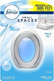img 4 attached to 🌬️ Febreze Linen & Sky Small Spaces Air Freshener with Powerful Odor Elimination (1 Count)