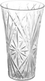 img 4 attached to 🌸 Durable Clear Acrylic Vase - Elegant Home or Wedding Decor - 11" Tall, Non-Breakable, 6" Opening