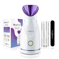 🧖 nano ionic facial steamer with aromatherapy kit, blackhead removal tools - home facial sauna spa by kingsteam logo