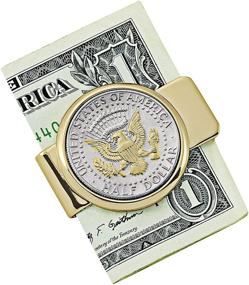 img 1 attached to 💼 Authentic Gold Layered Presidential Money Clip: Exude Presidential Style and Class