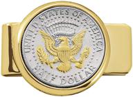 💼 authentic gold layered presidential money clip: exude presidential style and class logo