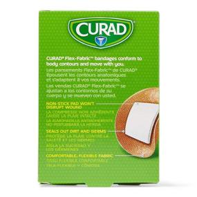 img 1 attached to 🩹 Buy Curad Flex Fabric Spot Adhesive Bandages - 7/8" Diameter (Box of 100)