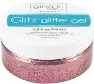 💖 gina k. designs bubblegum glitz glitter gel by therm o web logo
