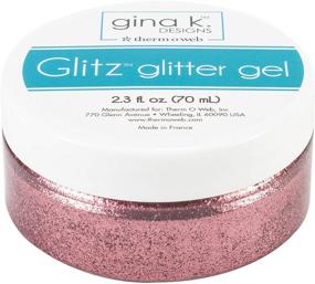 img 3 attached to 💖 Gina K. Designs Bubblegum Glitz Glitter Gel by Therm O Web