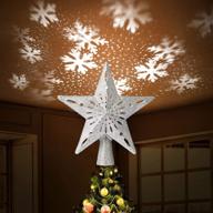 christmas snowflake projector decoration fantastic logo