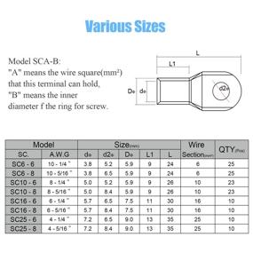 img 2 attached to ⚡️ DYWISHKEY Terminals Connector Battery Glimpse: Unleash the Power of Seamless Connections!