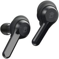 чёрные беспроводные наушники skullcandy indy xt true wireless in-ear earbud логотип