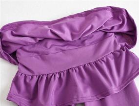 img 1 attached to BOGIWELL Girls Spring Autumn Footless Leggings: Adorable Double Layer Tutu Skirt with Ruffle Detail