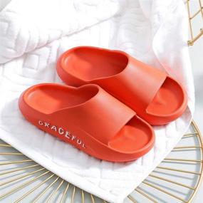 img 1 attached to 👣 Lelayoon Boys' Slides Sandals - Shower Slippers Shoes and Sandals