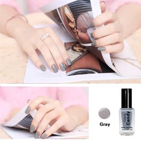 img 1 attached to Quick-Drying Nail Polish Set for Women: Tophany's Non-Peel Off Formula for Rapid Results