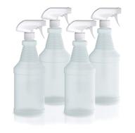 🧴 zwipes 32 oz hdpe plastic spray bottles with trigger sprayer - 4-pack for efficient cleaning logo