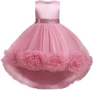 veoay girls high low party dresses princess for girls ball gowns dress, 1-8 years - enhanced for seo logo