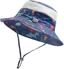 img 3 attached to 👒 Jastore Safari Breathable Bucket Summer Boys' Hat & Cap Accessories