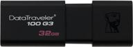 💾 kingston digital 32gb datatraveler 100 g3 usb 3.0 flash drive - 2 pack - efficient data storage solution (kw-u713202-8a) logo