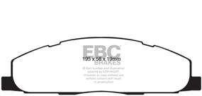 img 1 attached to 🚗 Тормозные колодки EBC Brakes DP61848 серии 6000 Greenstuff для грузовиков и внедорожников: максимальная модернизация тормозной системы