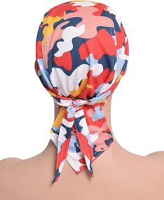 img 3 attached to 🚲 Bicycle Doo Rag: Stylish Skull Caps Helmet Liner for Sweat-Free Summer Rides - Unisex Cooling Hat