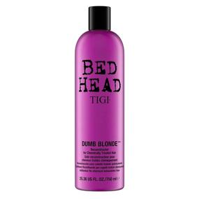 img 1 attached to 🧴 Tigi Tigi Bed Head Dumb Blonde Shampoo & Reconstructor Conditioner Duo Pack, 50 Oz" - "Tigi Bed Head Dumb Blonde Shampoo & Reconstructor Conditioner Duo Pack, 50 Oz - Ultimate Haircare