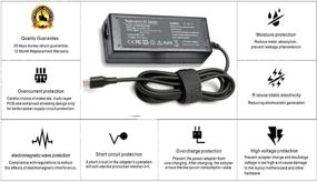 img 2 attached to Compatible Charger for Chromebook x360 14 14A G5 14-ca051wm 14-ca061dx 14-ca020nr 14-ca060nr 14-ca043cl 14-ca052wm Laptop - Chromebook Charger 11a g6 ee