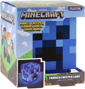 img 4 attached to 🎮 Officially Licensed Minecraft Charged Creeper Light - Featuring Authentic Creeper Sounds - Ideal Merchandise for Fans