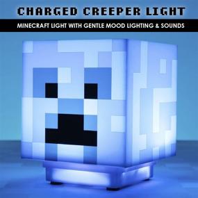 img 3 attached to 🎮 Officially Licensed Minecraft Charged Creeper Light - Featuring Authentic Creeper Sounds - Ideal Merchandise for Fans