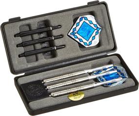 img 3 attached to 🎯 High-Quality 26 Grams Tungsten Alloy Darts Set – Enhanced Aluminum & Polycarbonate Shafts – Complete with Storage Case - by Trademark Games