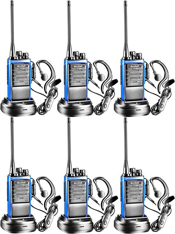 arcshell rechargeable earpiece 400 470mhz included logo