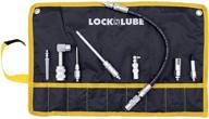 🔧 enhance greasing efficiency with locknlube 8-piece quick connect greasing accessory kit logo