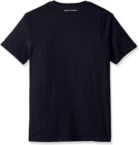 img 1 attached to Armani Exchange Mens Crew Black Men's Clothing for T-Shirts & Tanks