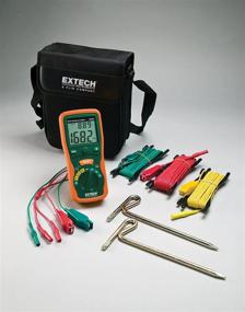 img 1 attached to 🌍 Extech 382252 Earth Ground Resistance Tester Kit: Accurate and Efficient Measurement Tool for Ground Resistance Testing