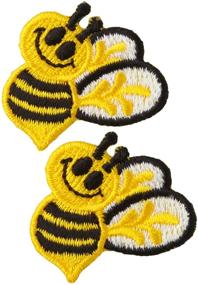 img 2 attached to Wrights Iron Appliques Bumble Bees X1 1