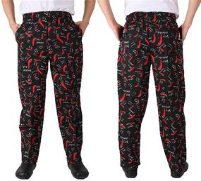 img 4 attached to Pepper Chef XXS-5XL Kitchen Work Chef Pants – X-Large Size, Pepper Uniforms