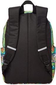 img 1 attached to 🎒 Scooby Doo Flocked Multi-Pocket Backpack with Characters