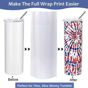 img 2 attached to Sublimation Shrink Sleeves 200Pcs Tumblers