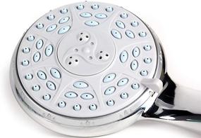 img 1 attached to Convenient Camco 43710 Shower Head with On/Off Switch (Chrome): Enhancing Your Shower Experience