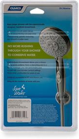 img 3 attached to Convenient Camco 43710 Shower Head with On/Off Switch (Chrome): Enhancing Your Shower Experience