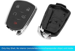 img 1 attached to AUTOHAUX Keyless Remote Cadillac 2015 2016