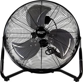 img 1 attached to 🌀 Enhanced CZHV20BK 20-Inch 3-Speed High-Velocity Floor Fan with 360° Adjustable Tilt for Optimal Comfort