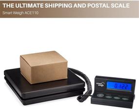 img 1 attached to Smart Weigh Digital Shipping and Postal Weight Scale - Accurate 110 lbs x 0.1 oz - Perfect for UPS, USPS, and Post Office