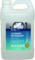 🌎 earth-friendly proline pl9764/04 ecos free and clear liquid laundry & microfiber detergent - 1 gallon bottles (case of 4) logo