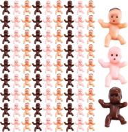 tanlee 300 pieces mini plastic babies for baby shower party favor - ice cube game, décor & gifts логотип